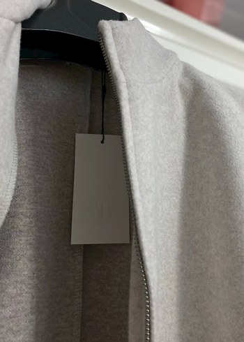 Gri Kemerli Kadın Ceket - Görsel 3