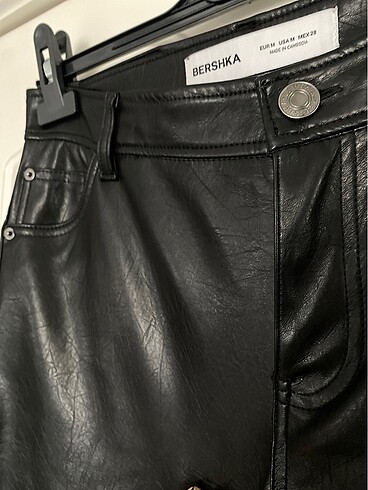 m Beden Deri pantalon
