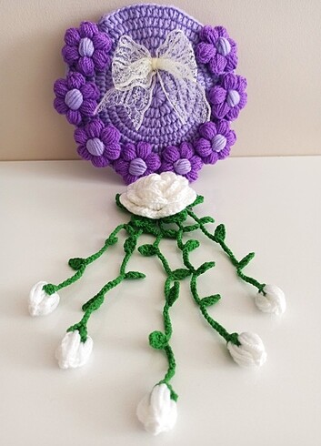 Papatyalı çanta  - Görsel 2