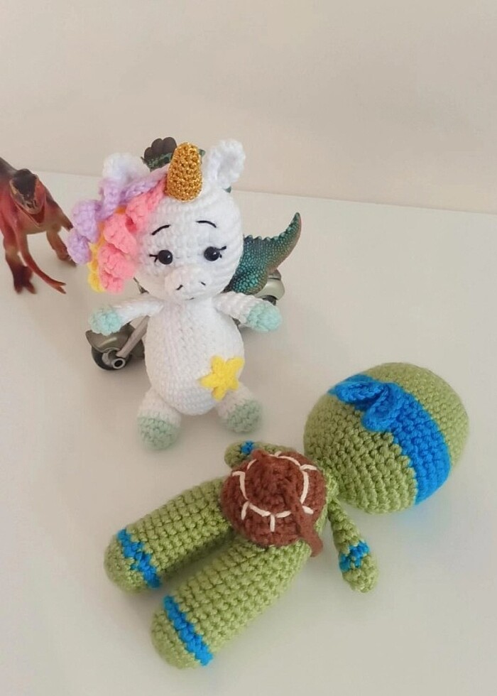 Amigurumi oyuncak , anahtarlık,çanta süsü,araba süsü - Görsel 2
