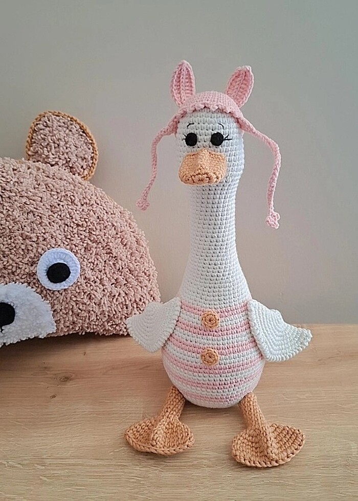 Örgü yastık veya oyuncak  - Görsel 2