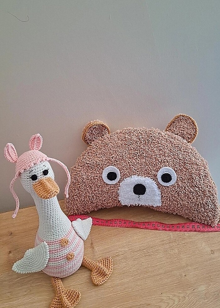 Örgü yastık veya oyuncak  - Görsel 3