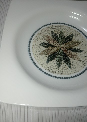 Güral Porselen GÜRAL PORSELEN KARE ÇUKUR YEMEK TABAKLARI