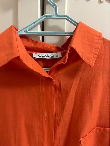 universal Beden turuncu Renk Kadın Gömlek Tunik