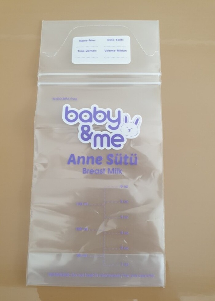 Baby Me Süt Saklama Poşeti 50 Adet - Görsel 2
