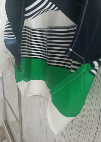 xl Beden Düğmeli,yarımkollu, bol kesim bluz L-XL