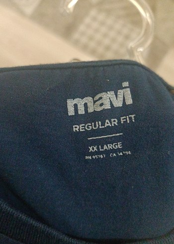 Mavi Baskılı Kısa Kollu erkek-kadın XXL - Görsel 4