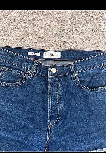 36 Beden lacivert Renk Mango jean