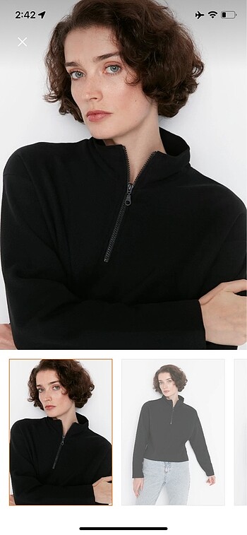 Örme Sweatshirt