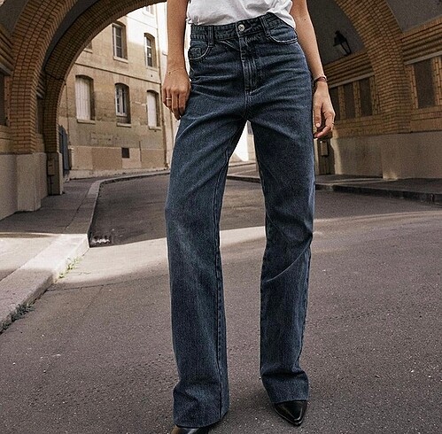 Zara Straight Fit High - Waits Jean