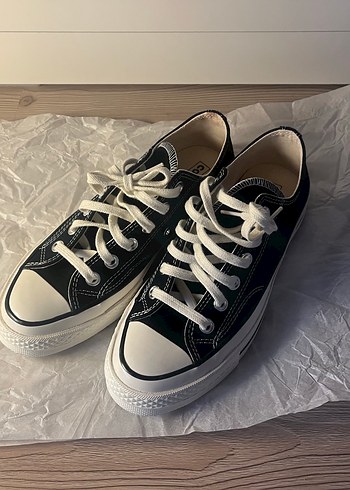 37,5 Beden Converse Chuck 70 Unisex Siyah Sneaker