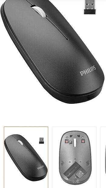 philips kablosuz mouse