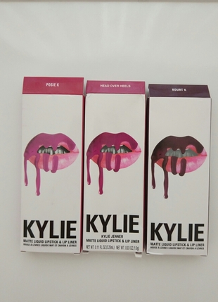 Kylie Cosmetics Kylie lipstick ve lipliner 