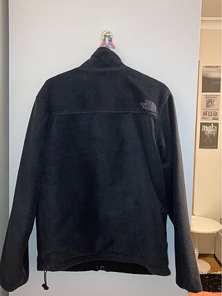 s Beden siyah Renk North Face çift taraflı polar/ceket