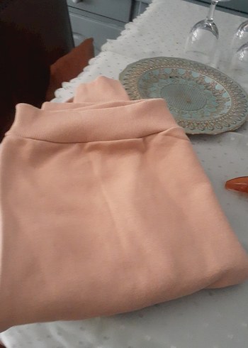 SIFIR ÜRÜN Bej Oversize Sweatshirt - Görsel 8