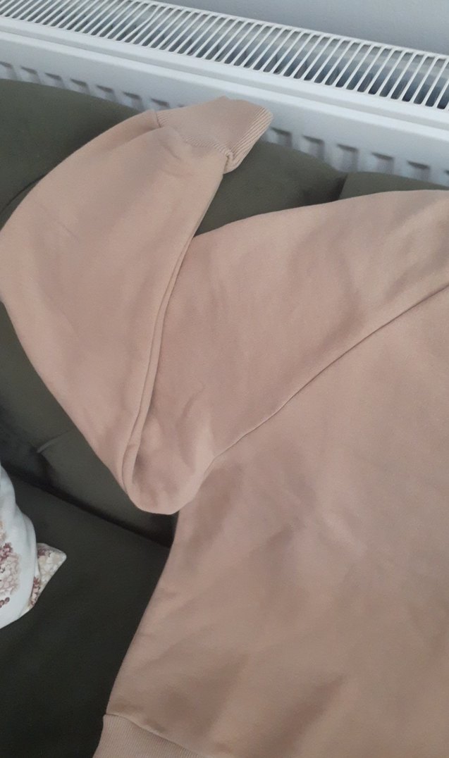 SIFIR ÜRÜN Bej   Oversize Sweatshirt - Görsel 5