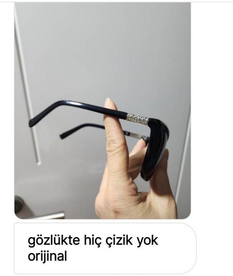 Şeffaf Siyah Minimalist Gotik Kadın Güneş Gözlüğü - Görsel 4