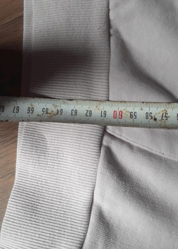 BEJ Kapüşonlu Geniş Kesim Sweatshirt - Görsel 6