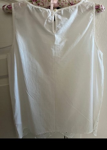 İşlemeli Beyaz Bohem Tül Perde - Görsel 5