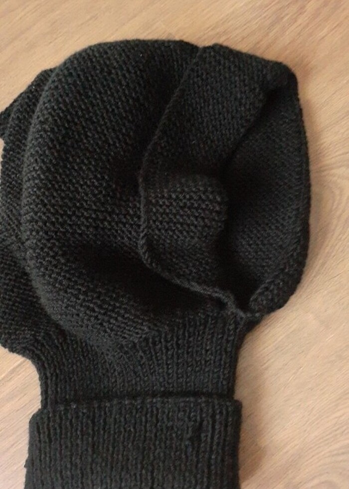 Boğazlı kar şapkası  sıfır - Görsel 2