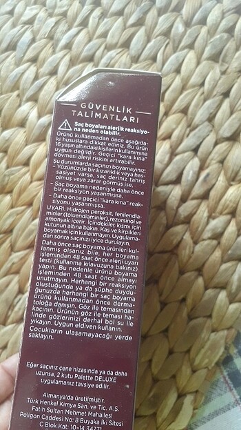 Göründüğü gibi sac boyasi - Görsel 4