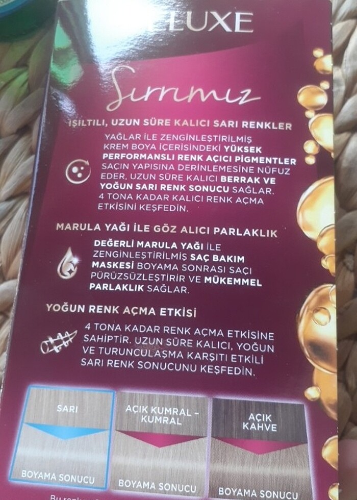 Göründüğü gibi  sac boyasi - Görsel 5