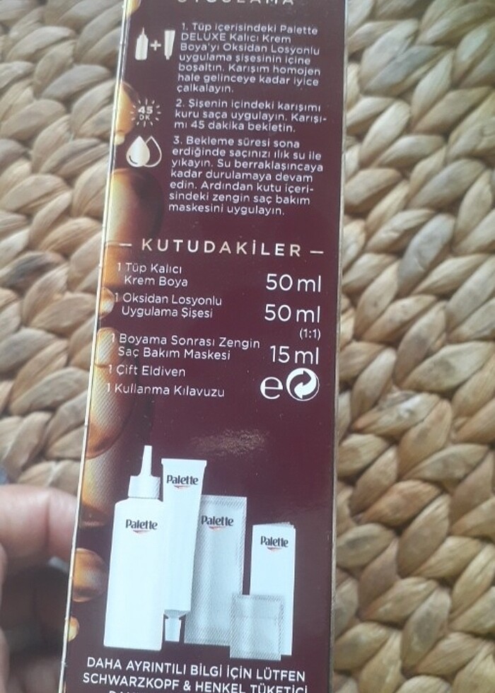 Göründüğü gibi  sac boyasi - Görsel 3