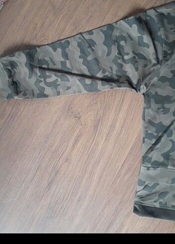 Kamuflaj swet kapsonlu - Görsel 6