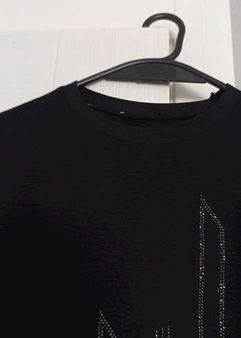 Siyah Uzun KolluTunik boyu 85 iki kol arası 62 cm - Görsel 5