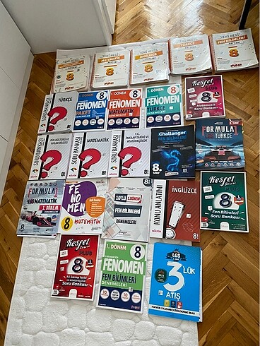 Beden Lgs test kitapları- fenito-hız- okyanus- bts- fenomen