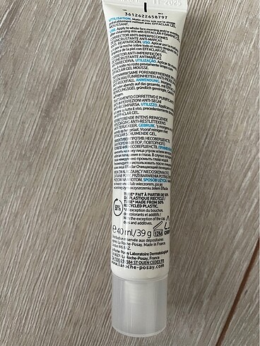  Beden La Roche posay effacler duo