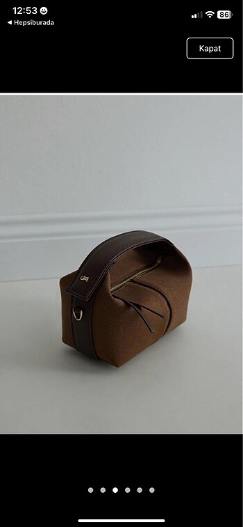  Beden Sütlü Kahve Archi Bonbon Bag