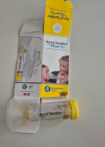 Diğer Sarı AeroChamber hava aparatı