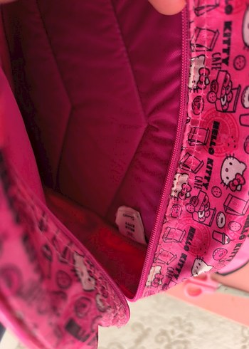  Beden Renk Hello Kitty Pembe Çocuk Okul Çantası