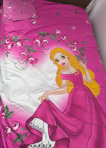 Yataş Baskılı Pembe Nevresim Takımı