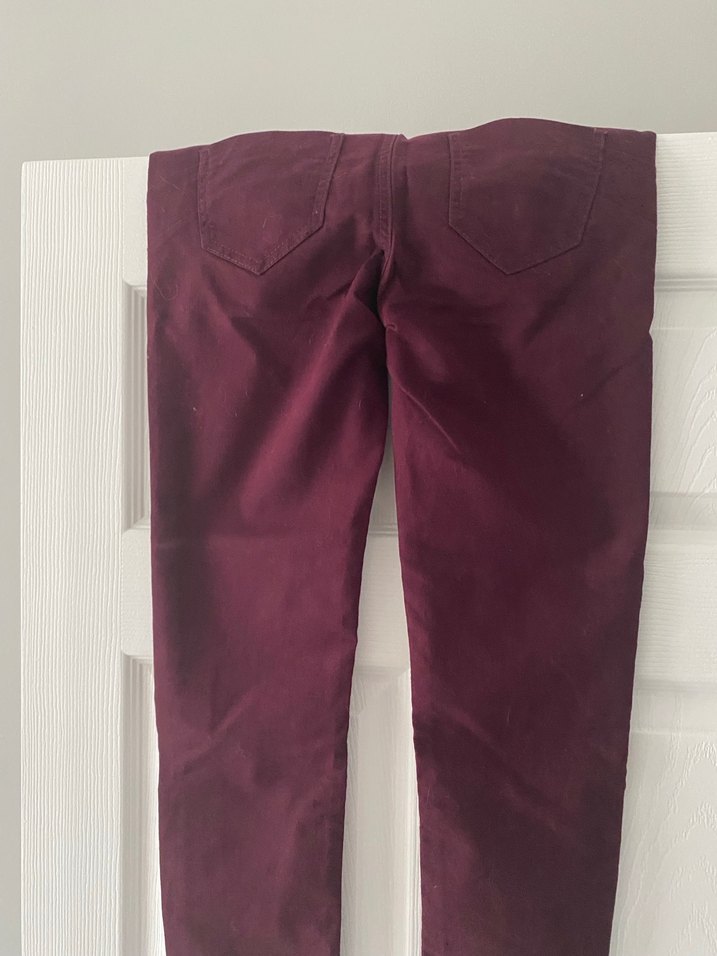 Bordo Kadın Pantolon - Görsel 2