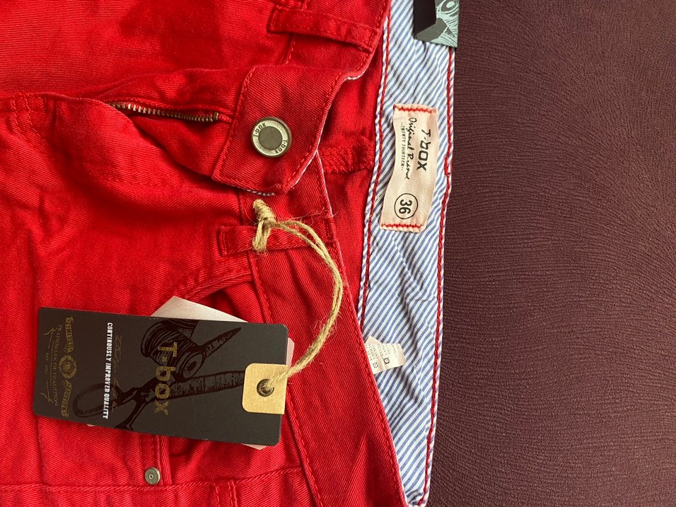 T BOX KIRMIZI PANTOLON - Görsel 3