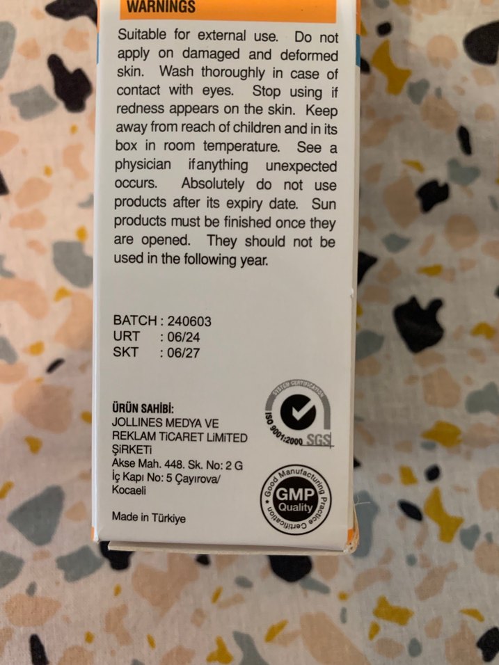 Burmela SPF 50+ Suya Dayanıklı Güneş Kremi - Görsel 3