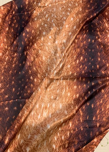 Kadın Saten Şal - Görsel 3