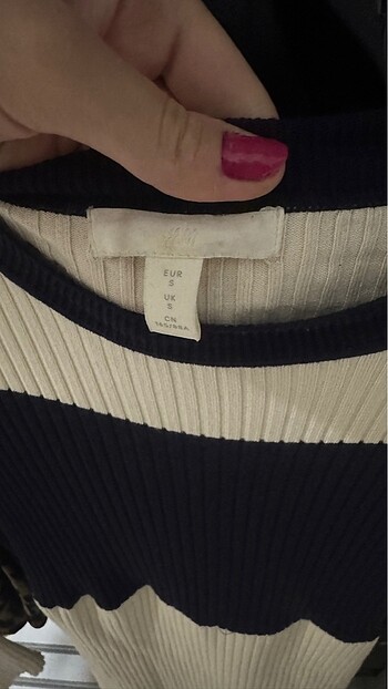 H&M H&M elbise midi boy