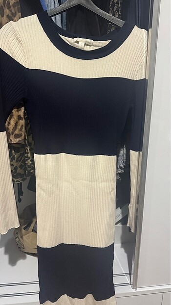H&M elbise midi boy
