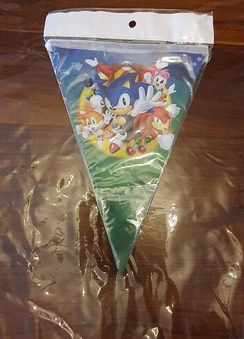 Beden Sonic party malzemeleri
