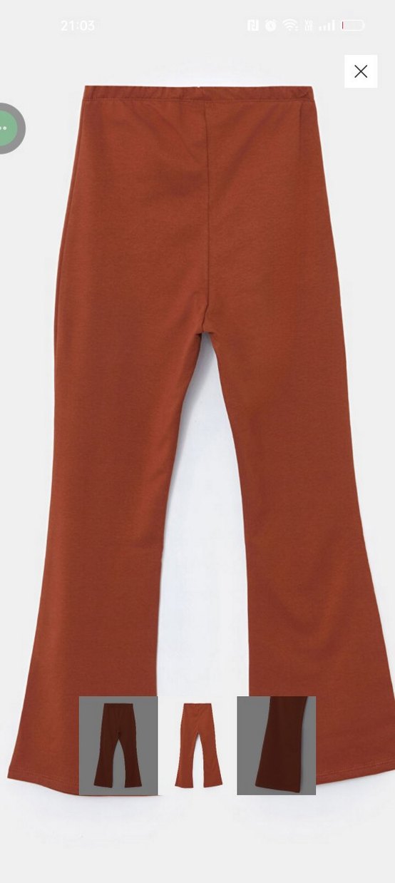 LC Waikiki kız çocuk İspanyol Paça tayt - Görsel 2