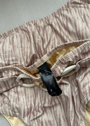 Bej Bohem Mini Bikini Takım - Görsel 5