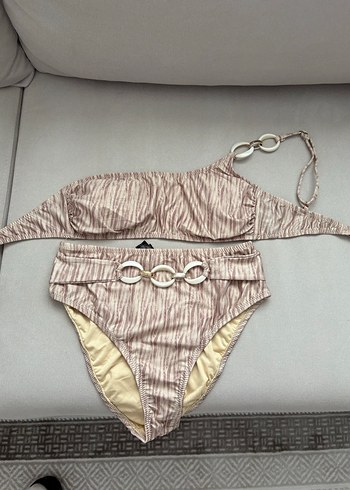 Bej Bohem Mini Bikini Takım - Görsel 2