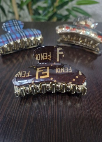 Koyu Renkli Vintage Tokalar - Görsel 2