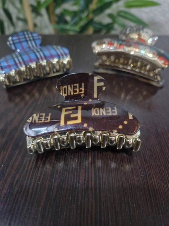 Koyu Renkli Vintage Tokalar - Görsel 2