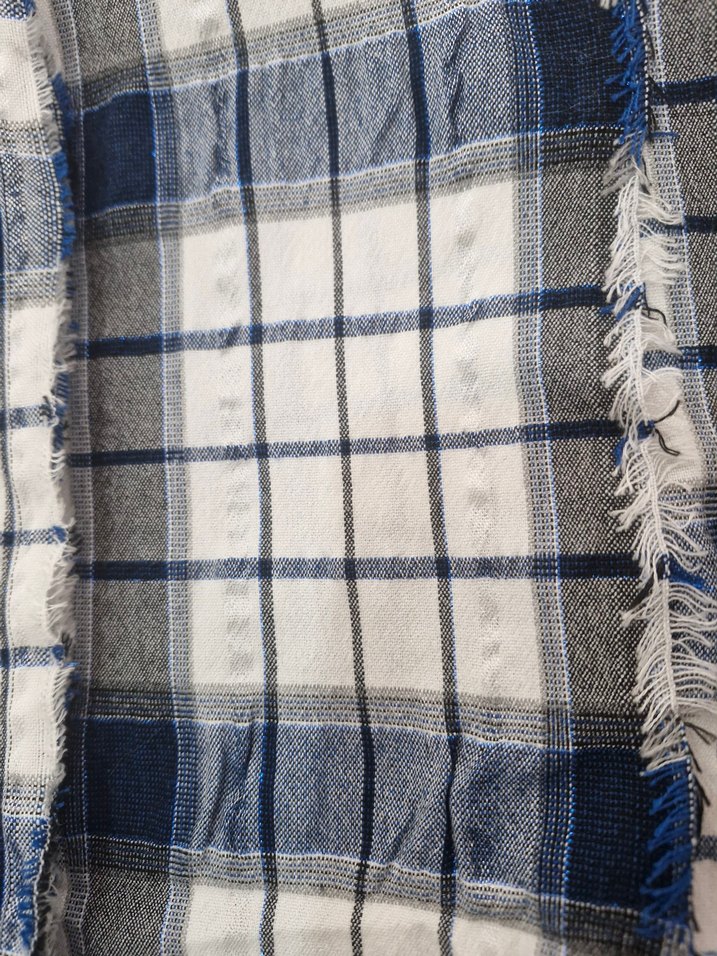 Pamuk Ekoseli Kumaş - Görsel 3