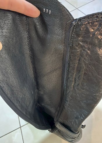 Tokalı Siyah Deri Dizüstü Kadın Çizme - Görsel 4