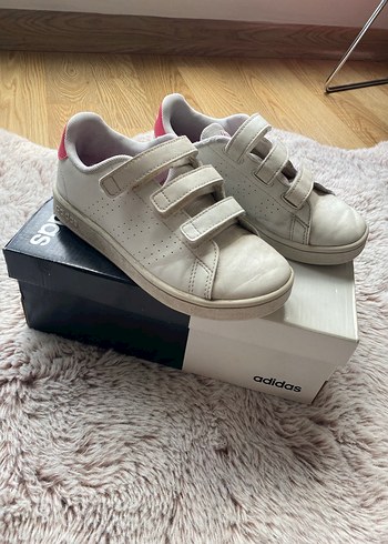 Kız Çocuk Beyaz  Spor Ayakkabı - Görsel 2